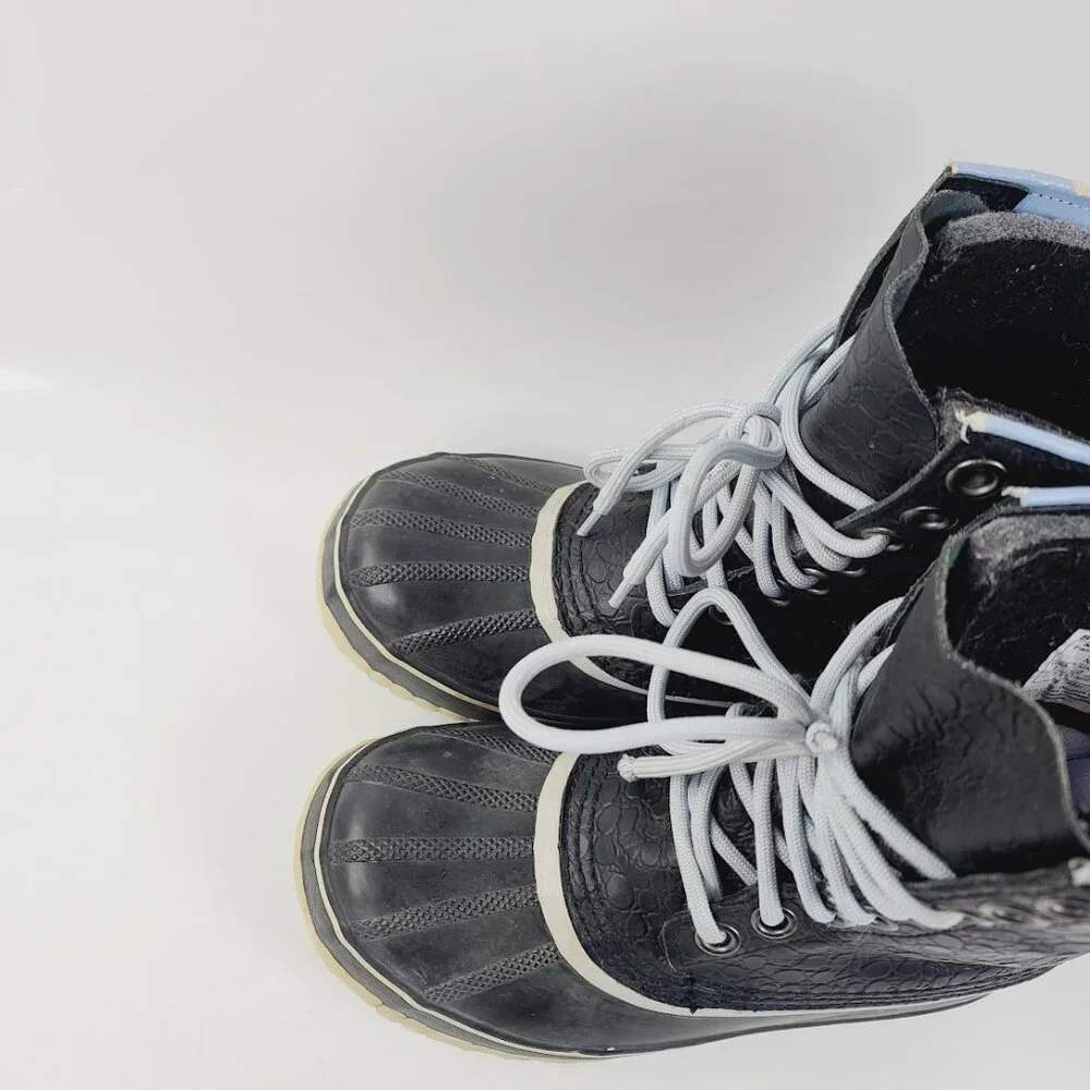Sorel Women's Navy‎ 1964 Premium Leather Mid-Calf Winter Boots Size 5